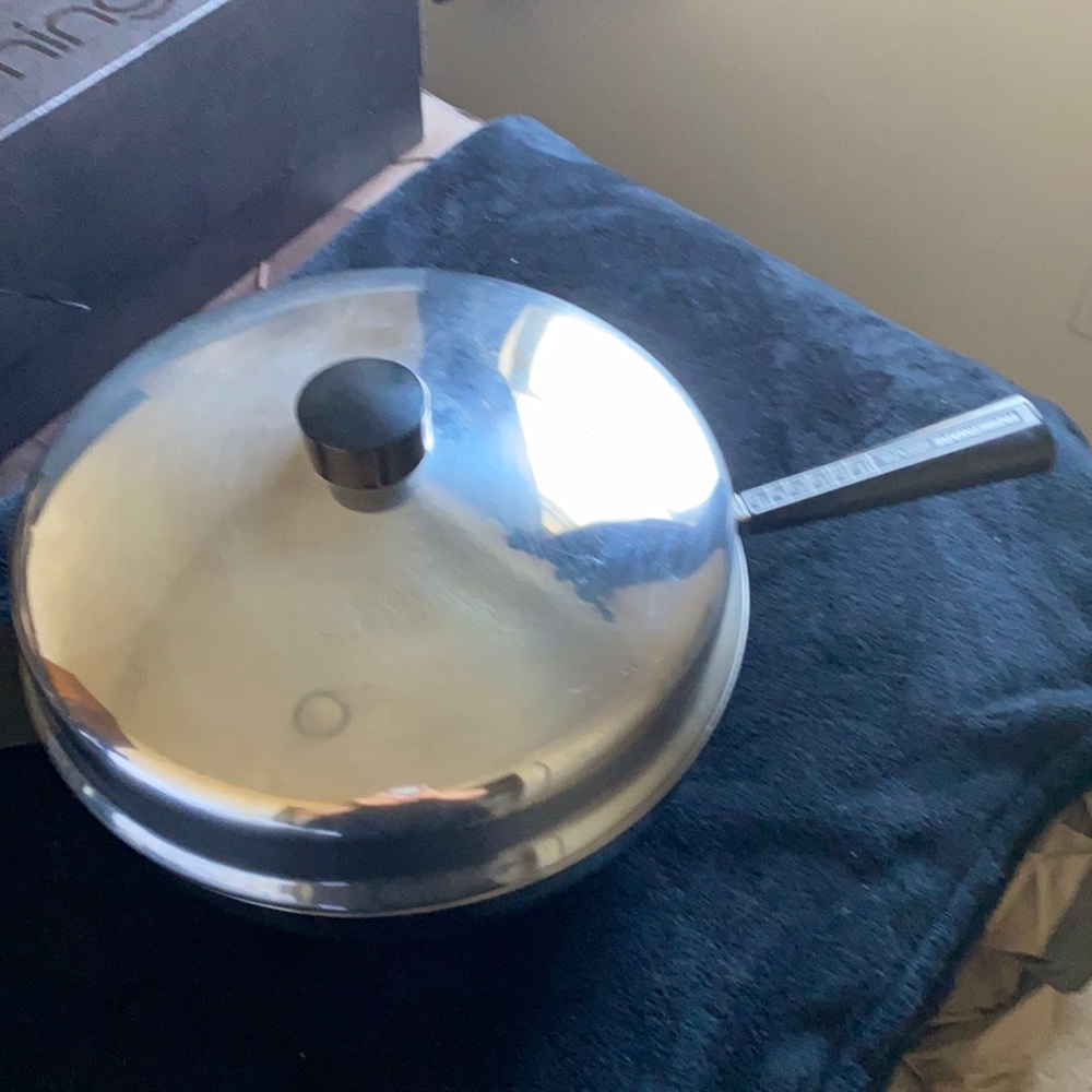 Vintage farberware electric stainless dome skillet